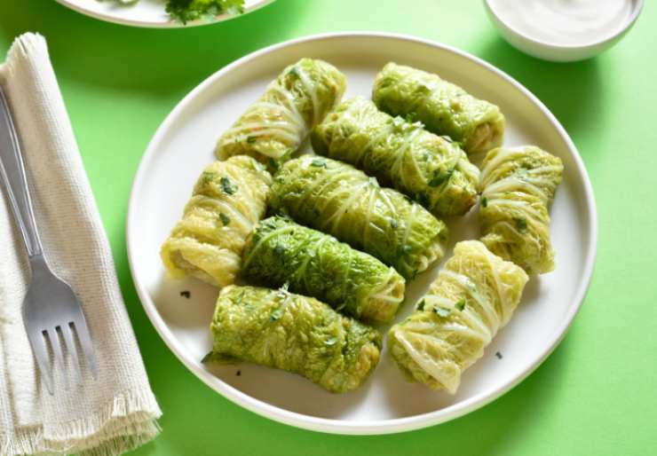 involtini di lattuga ripieni