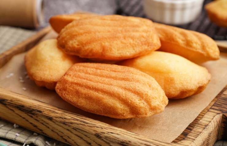 madeleine su tagliere