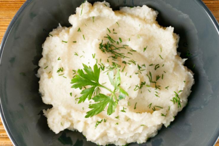 purè cremoso di cavolfiore