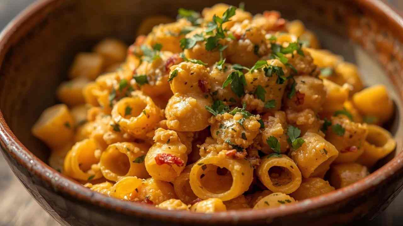 Pasta e ceci cremosa buttalapasta.it