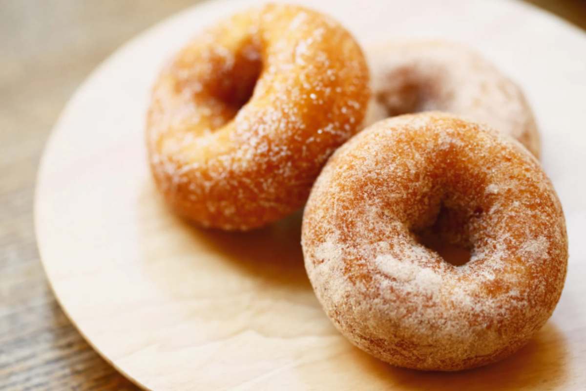donuts ricoperti di zucchero