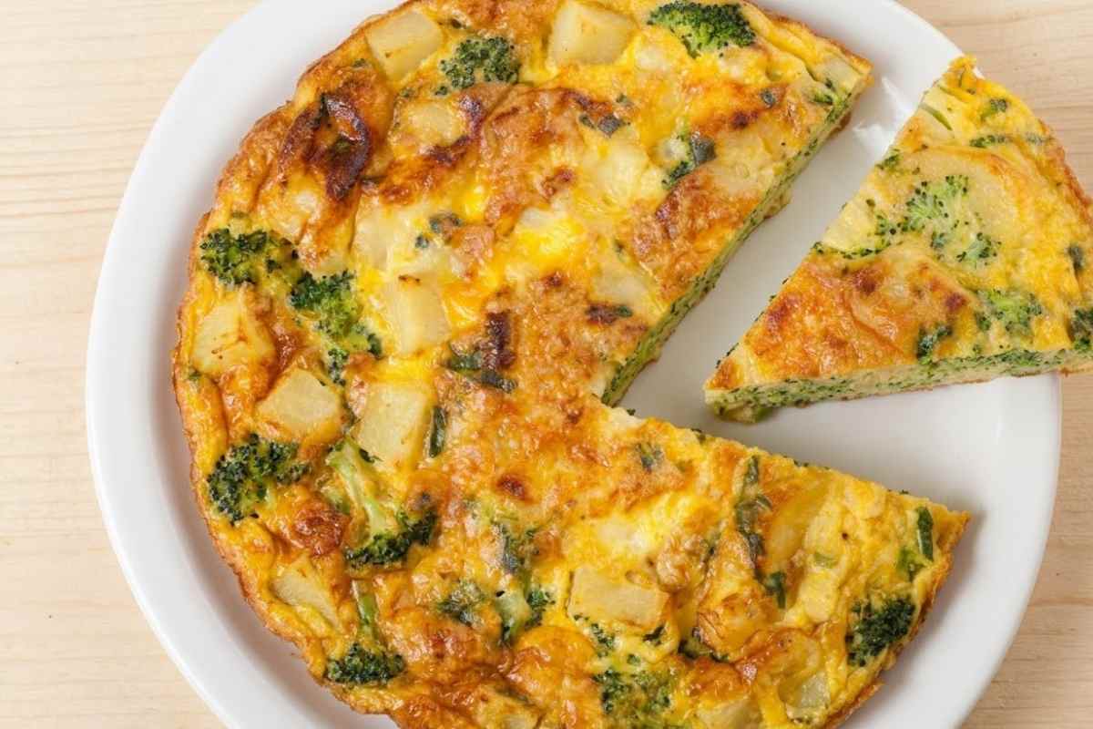 frittata con broccoli