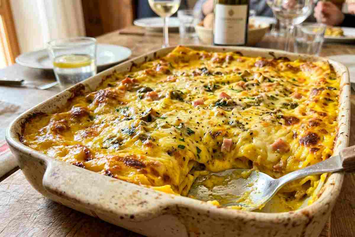 Lasagne Gialle: L'ingrediente segreto nella besciamella per renderle cremosissime (e leggere!)