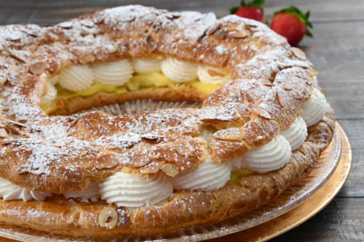 dolce paris brest con crema