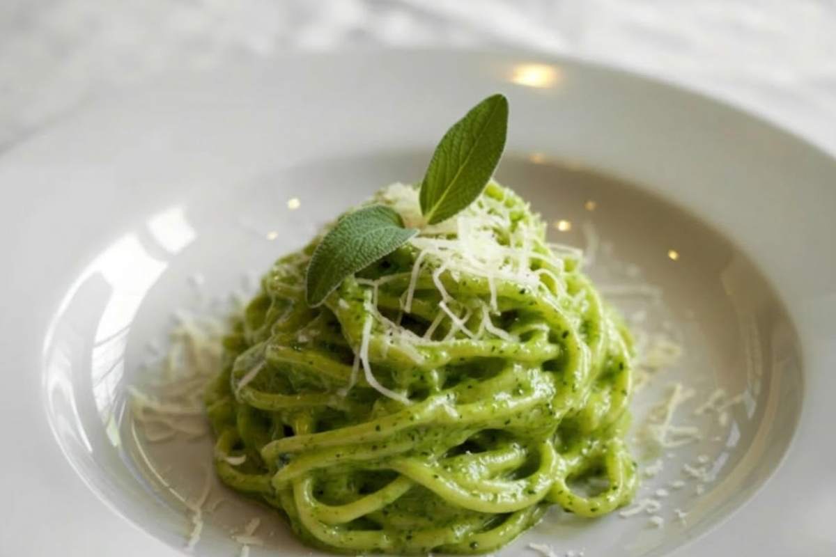 pasta cremosa con zucchine