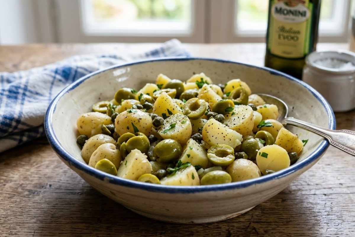 patate apparecchiate in un piatto