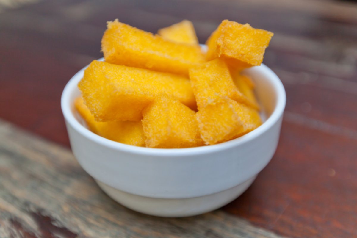 stick di polenta fritta