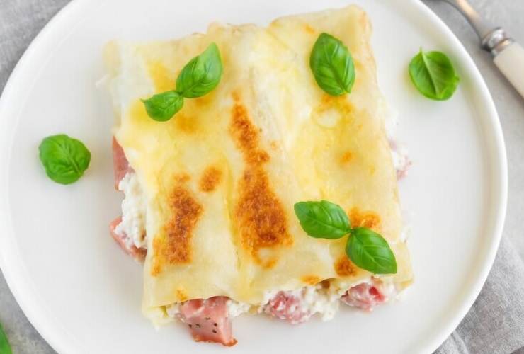 cannelloni ripieni mortadella ricotta