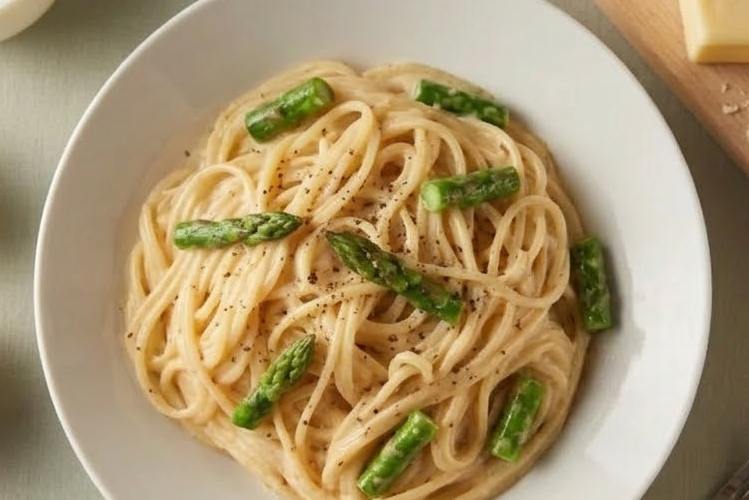 pasta con asparagi e uova