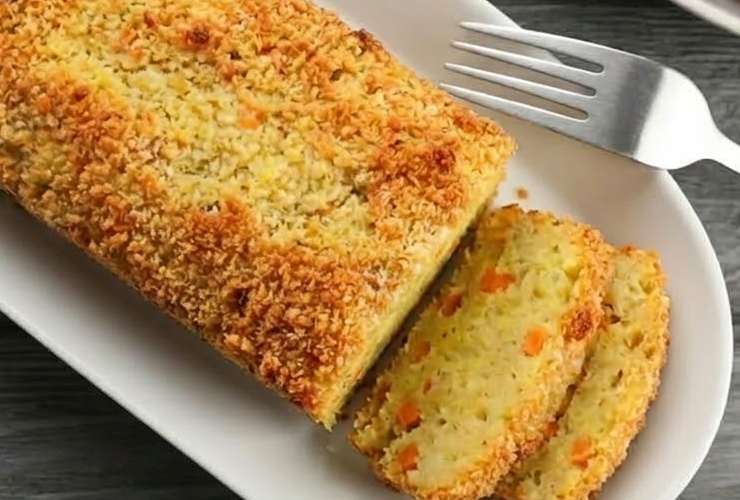 polpettone di verdure a fette