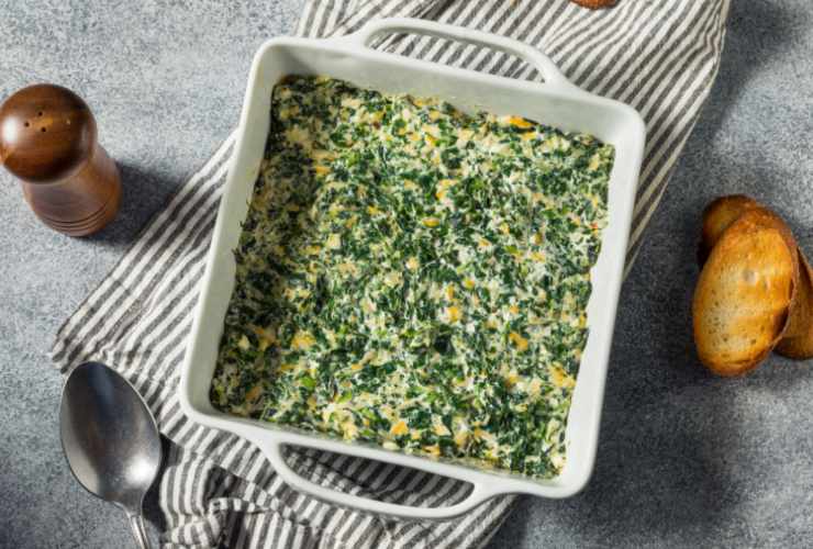 spinaci gratinati al forno