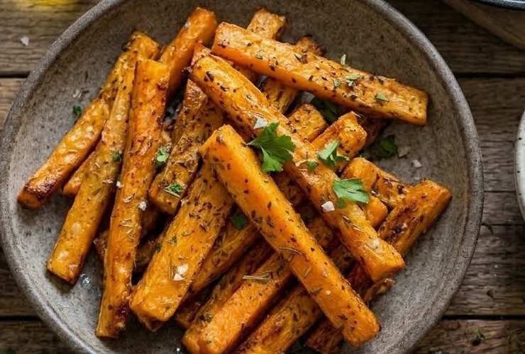 stick di carote con aromi