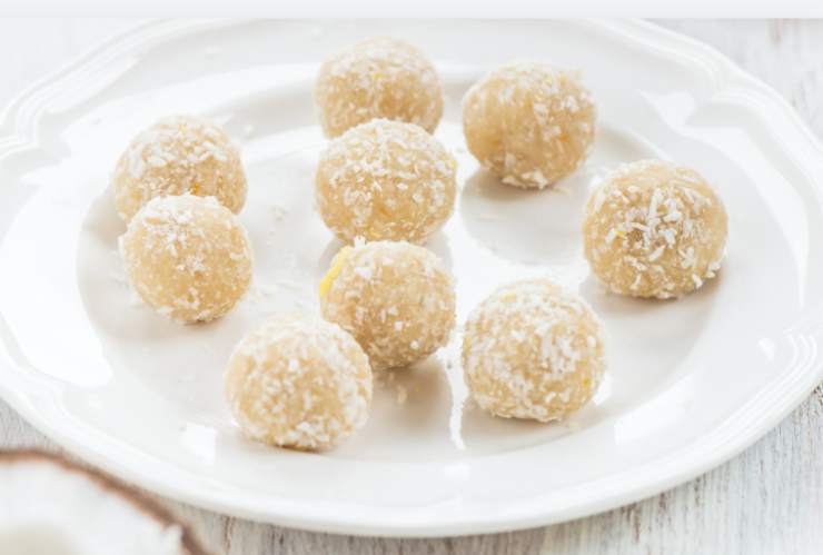 tartufini cocco e limone