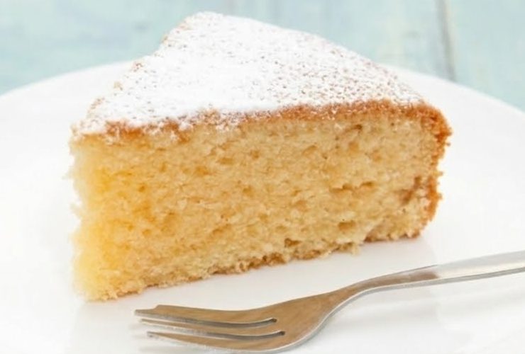 fetta di torta paradiso