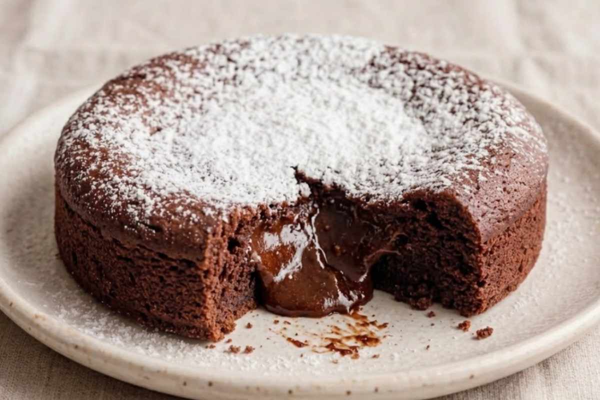 torta con cuore cremoso