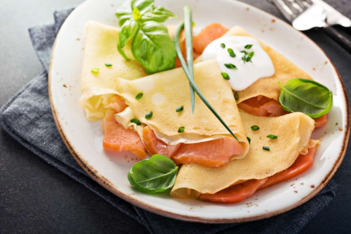 crespelle ripiene di salmone