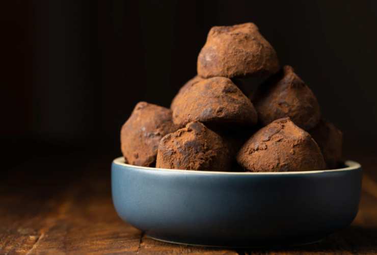 ciotola con tartufini