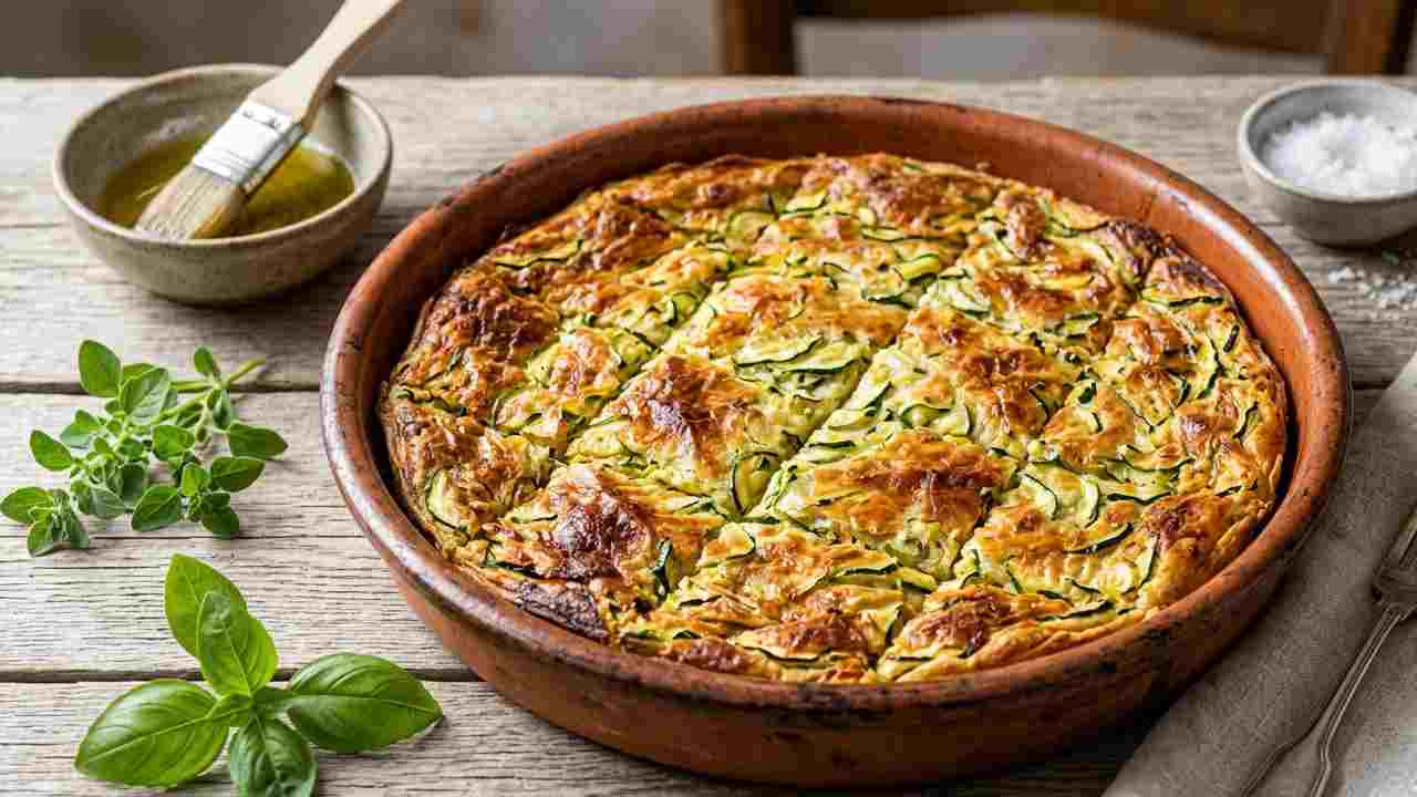 Scarpaccia di Zucchine buttalapasta.it