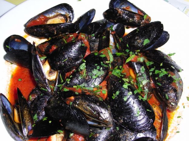 Cozze alla livornese