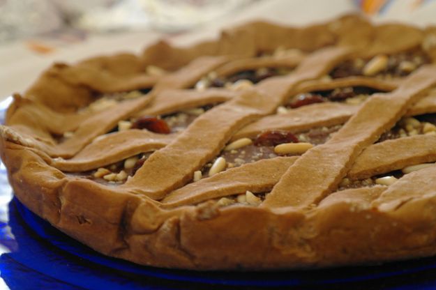 Crostata di castagne