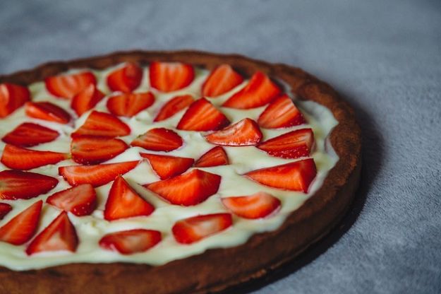 Crostata ricotta e fragole