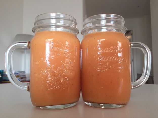 Frullato fresco alla papaya