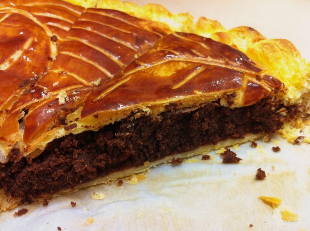 Galette des rois al cioccolato