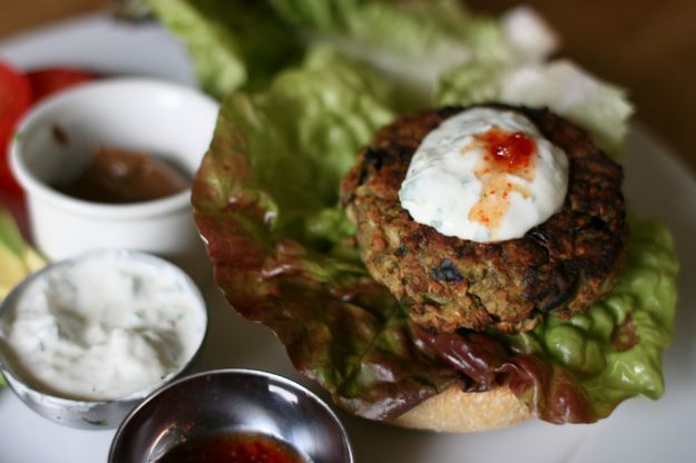 Hamburger di melanzane