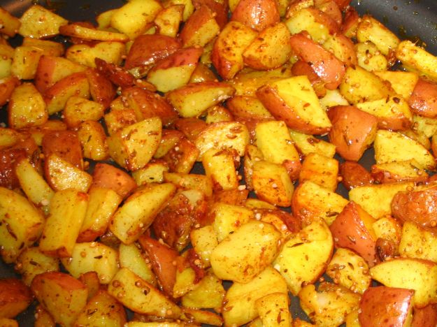 Insalata di patate la curry