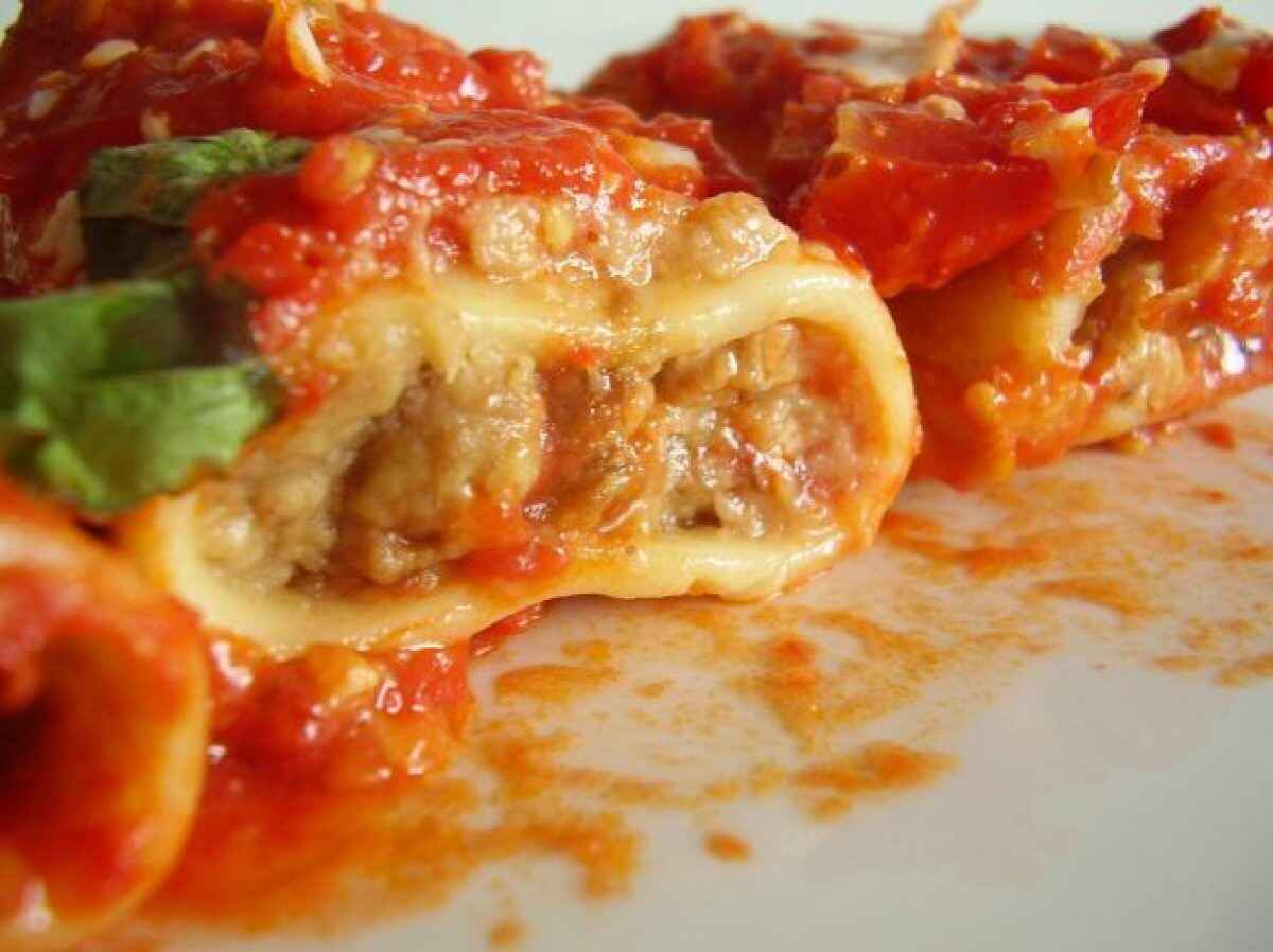 Paccheri Ripieni Di Melanzane Buttalapasta