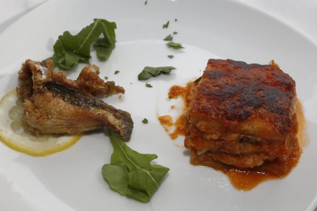 Parmigiana di pesce spada