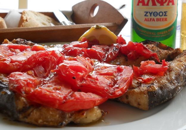 Pesce spada alla pizzaiola