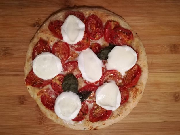 Pizza margherita di Carlo Cracco