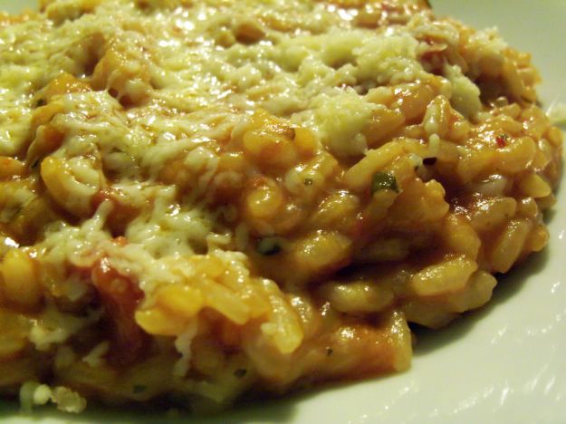 Risotto alle carote e alle noci