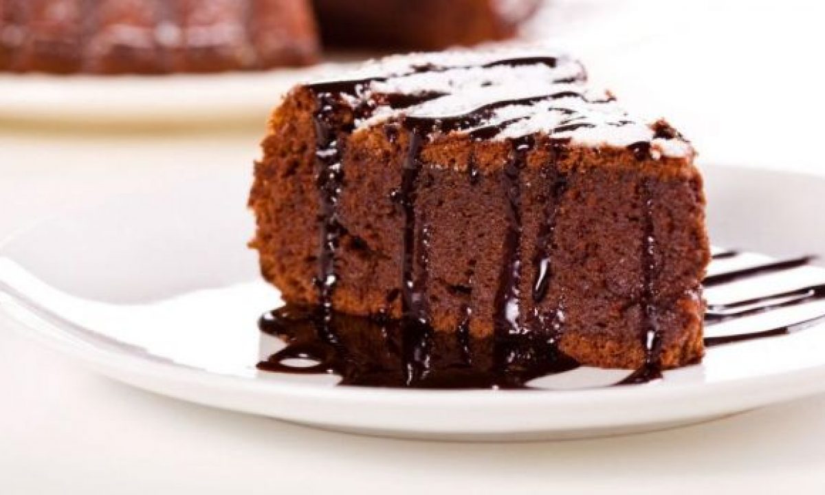 Torta con cioccolato al latte