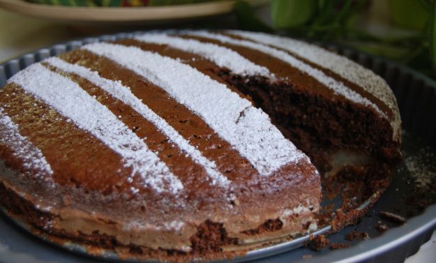 Torta pere cioccolato