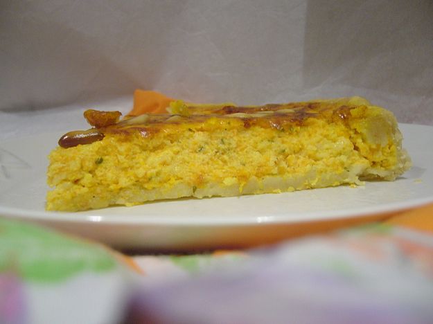 Torta salata di zucca