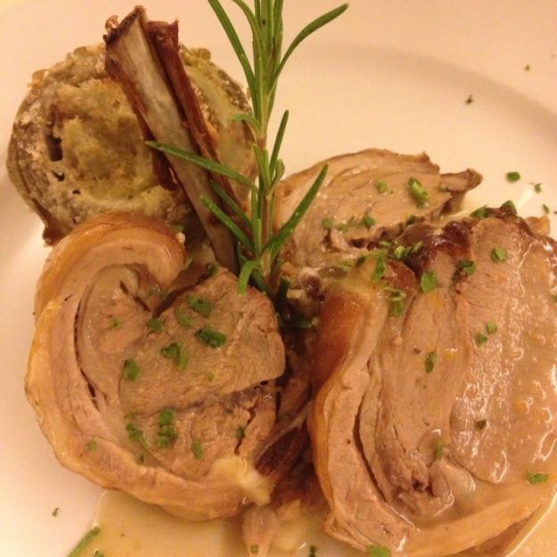 agnello alla romana