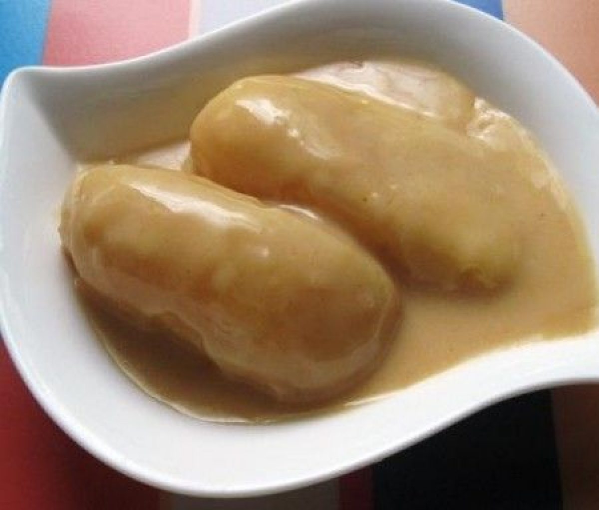 Banane fritte alla crema inglese