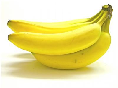 Banane con le pesche sciroppate