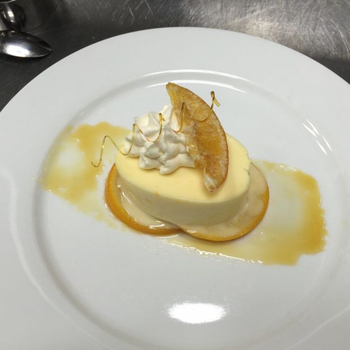 Bavarese al Cointreau