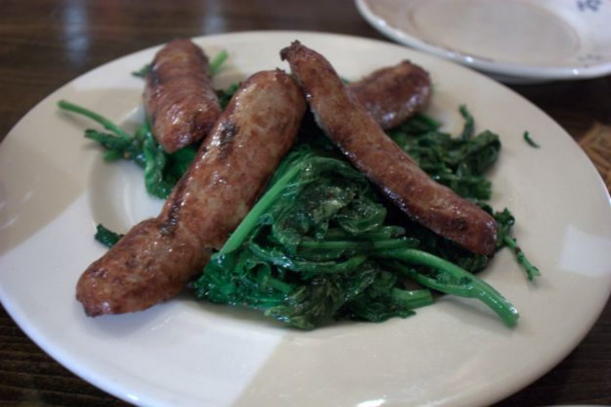 Broccoli e salsicce