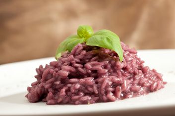 Risotto tradizionale della cucina piemontese (brudera)