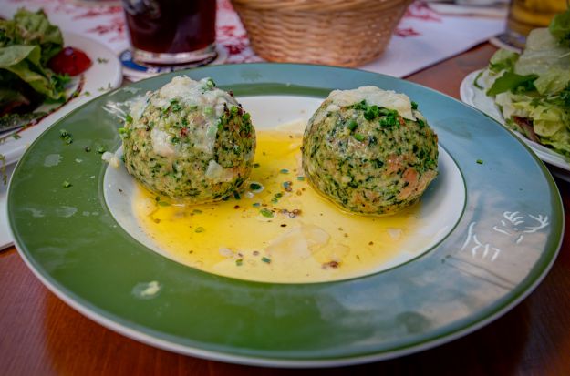 canederli con spinaci