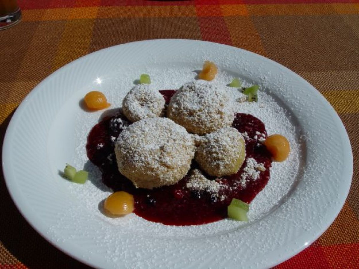 Canederli di albicocche