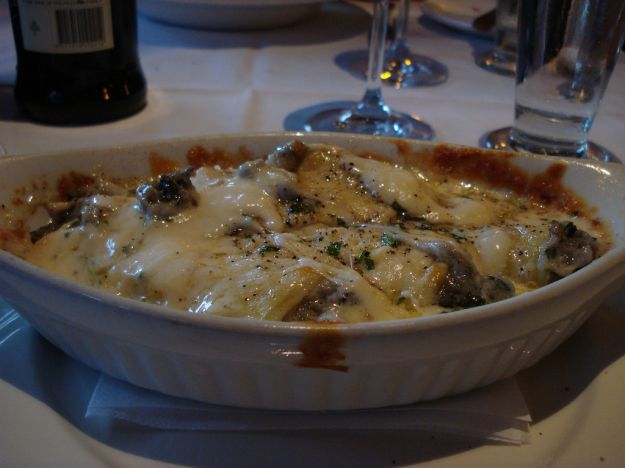 cannelloni con cavolo e funghi