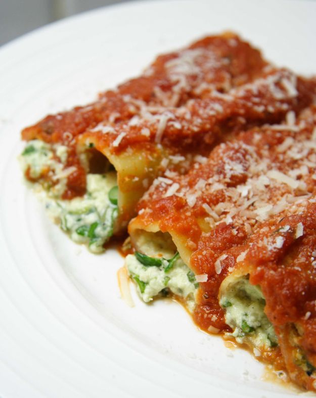 Cannelloni con asparagi