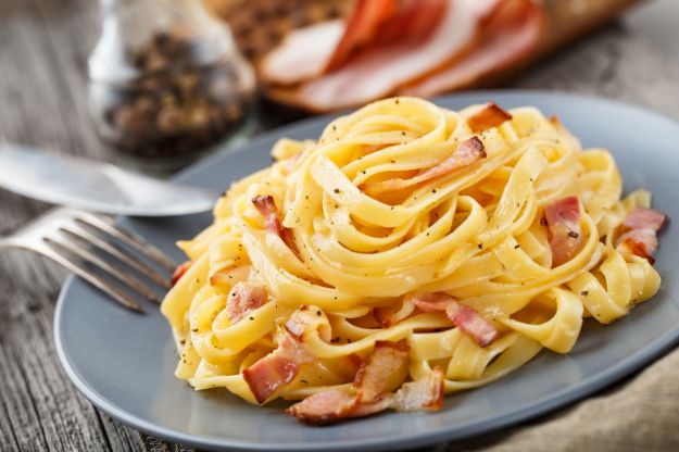 Pasta alla carbonara col Bimby