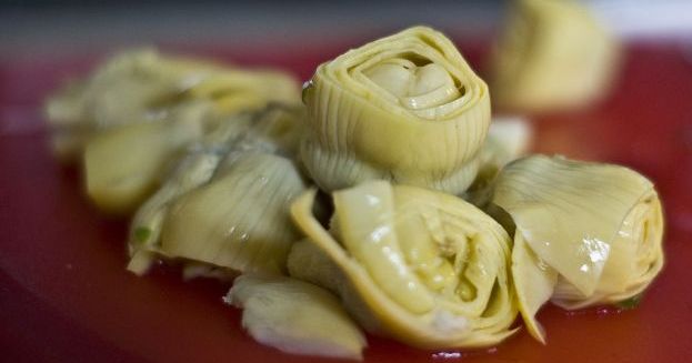 Carciofi con la chantilly alle erbe