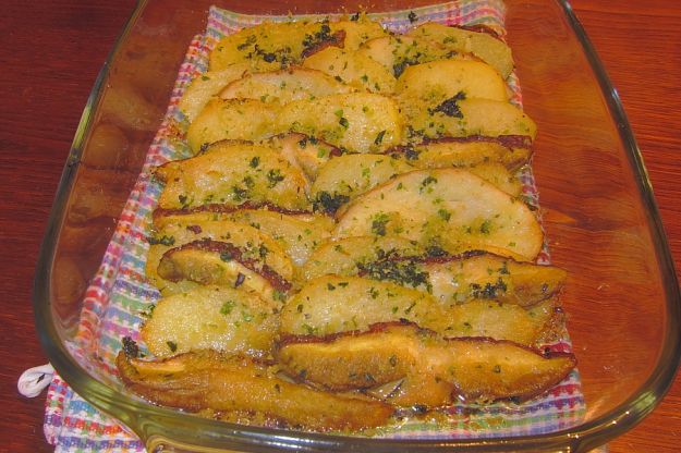 carpaccio di patate e funghi